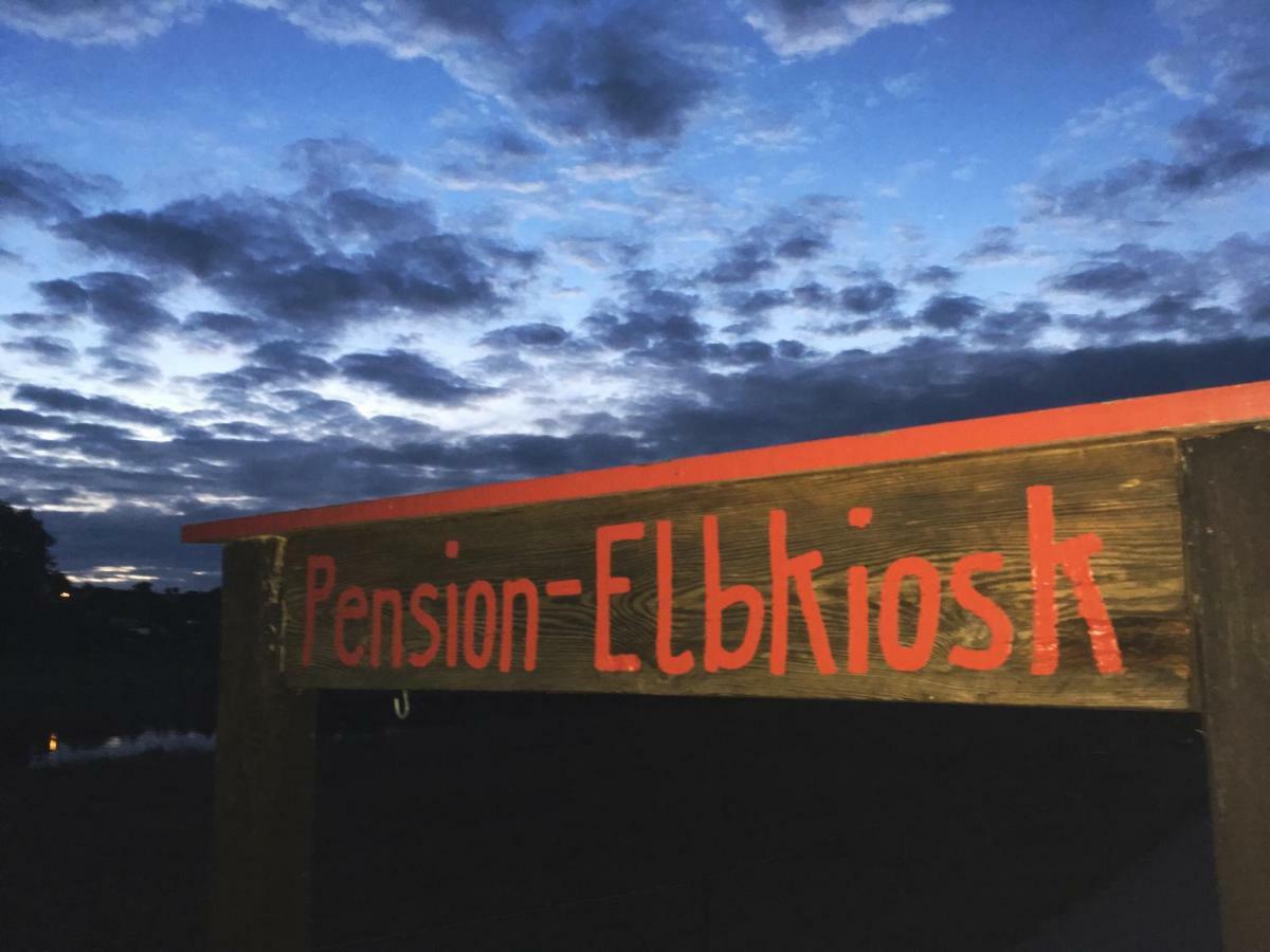 Pension Elbkiosk Kleinzadel المظهر الخارجي الصورة